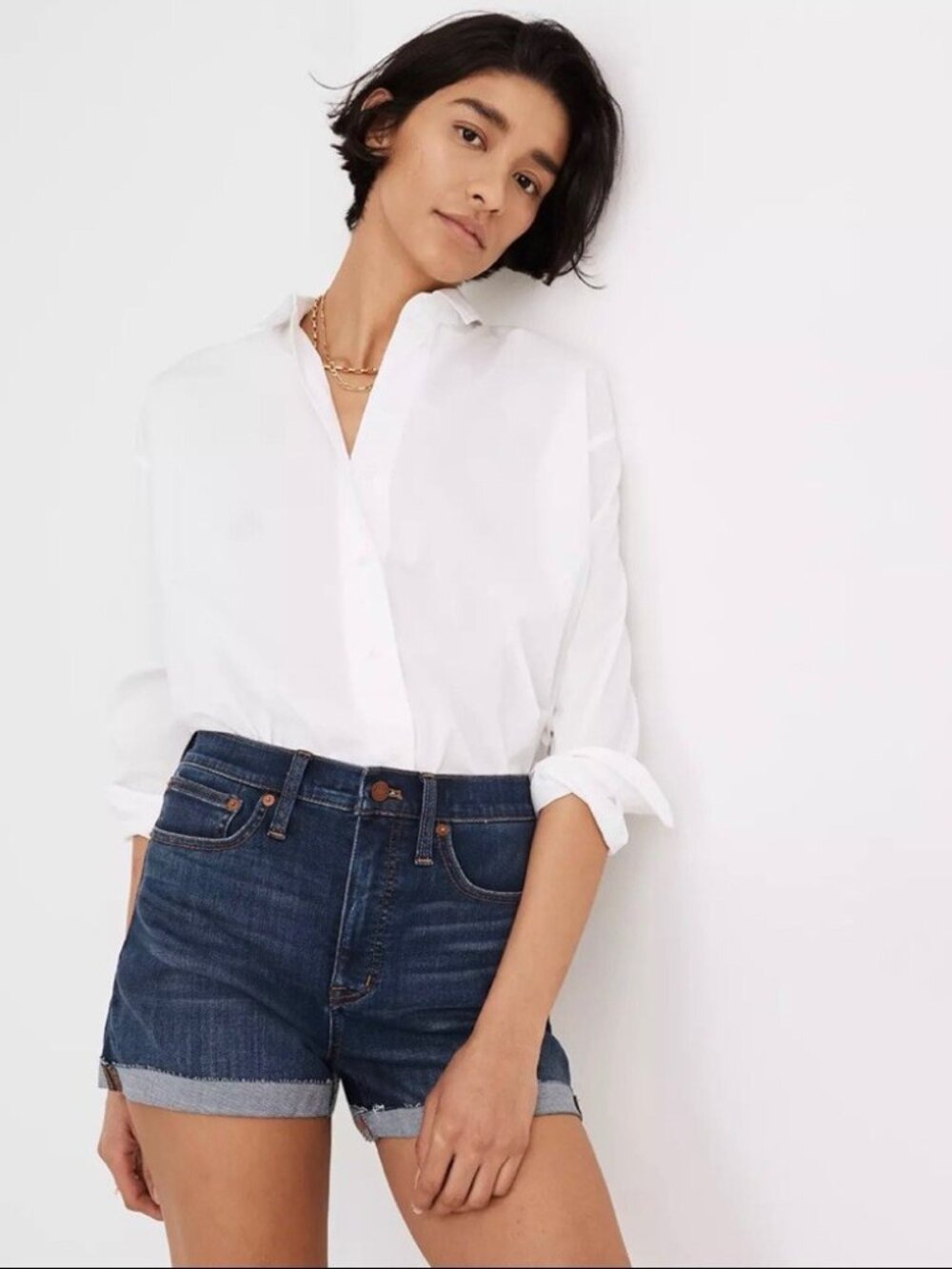 Madewell High-Rise Denim Shorts - 24 Danny Wash